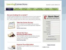 Tablet Screenshot of learning-connections.org